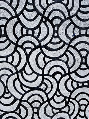 Materials and techniques used in creating these rugs